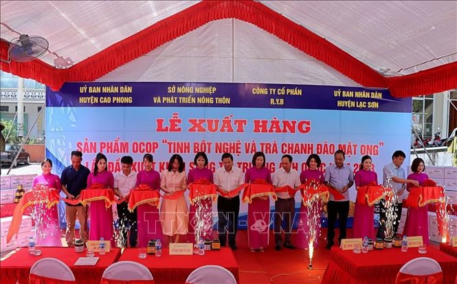 Hoa Binh exports first two OCOP products to UK